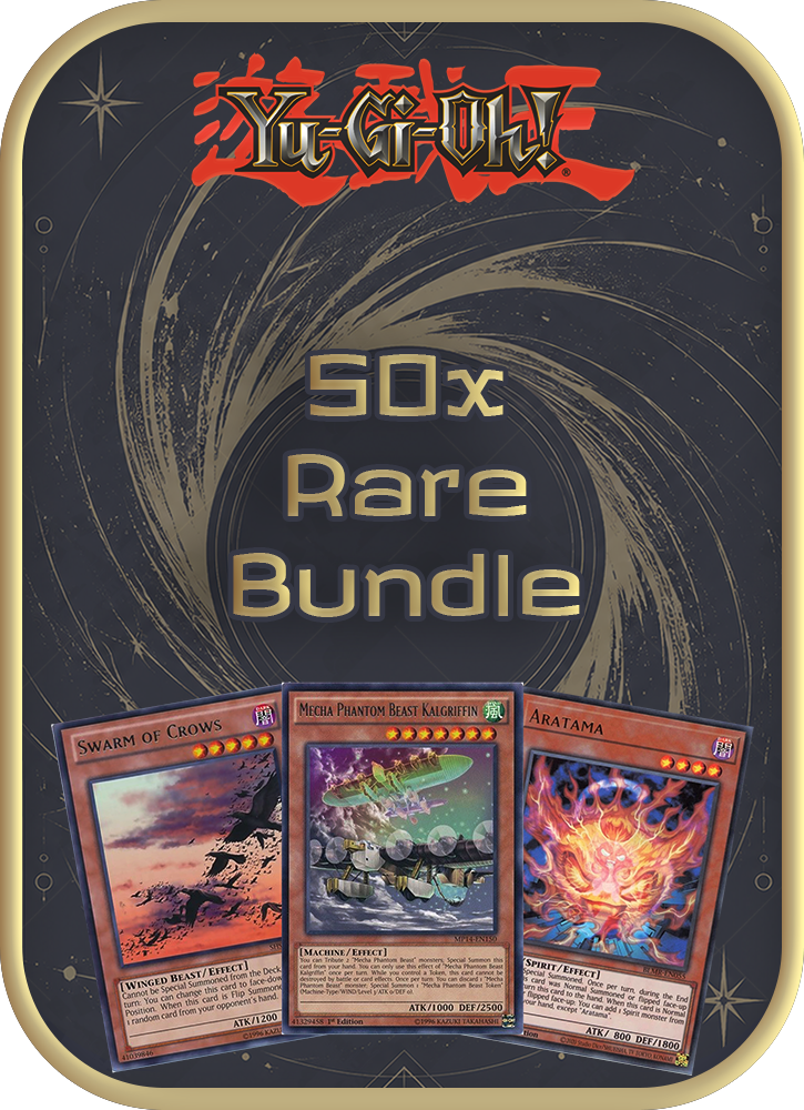 Yu-Gi-Oh! - 50x Rare Only Bundle (CardSpire Bundle)