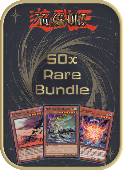 Yu-Gi-Oh! - 50x Rare Only Bundle (CardSpire Bundle)