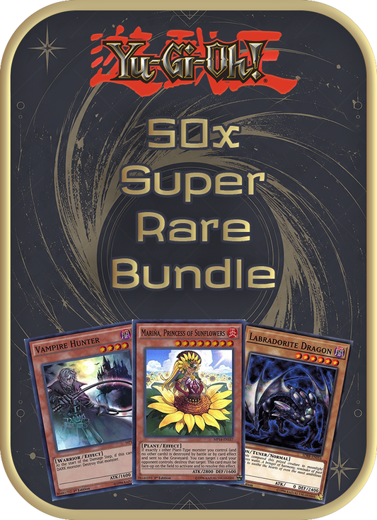 Yu-Gi-Oh! - 50x Super Rare Only Bundle (CardSpire Bundle)