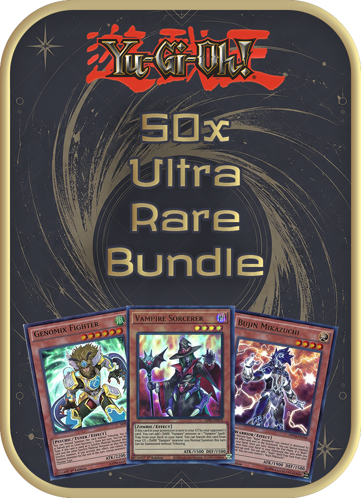 Yu-Gi-Oh! - 50x Ultra Rare Only Bundle (CardSpire Bundle)